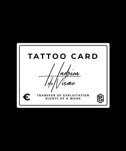 Tattoo Card