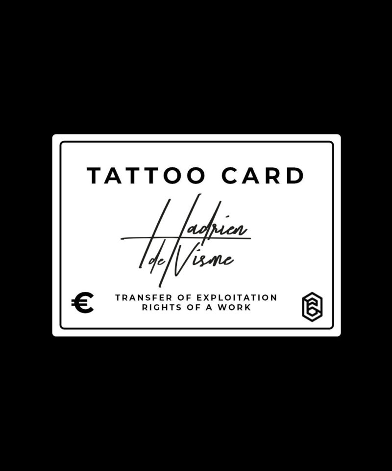 Tattoo Card